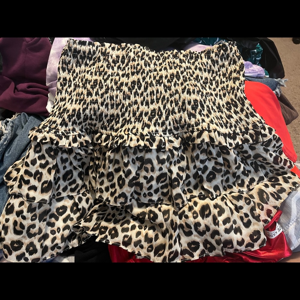 Lizard Thicket Cheetah Print Skirt